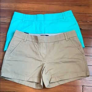 J.Crew Chino Shorts Bundle NWT
